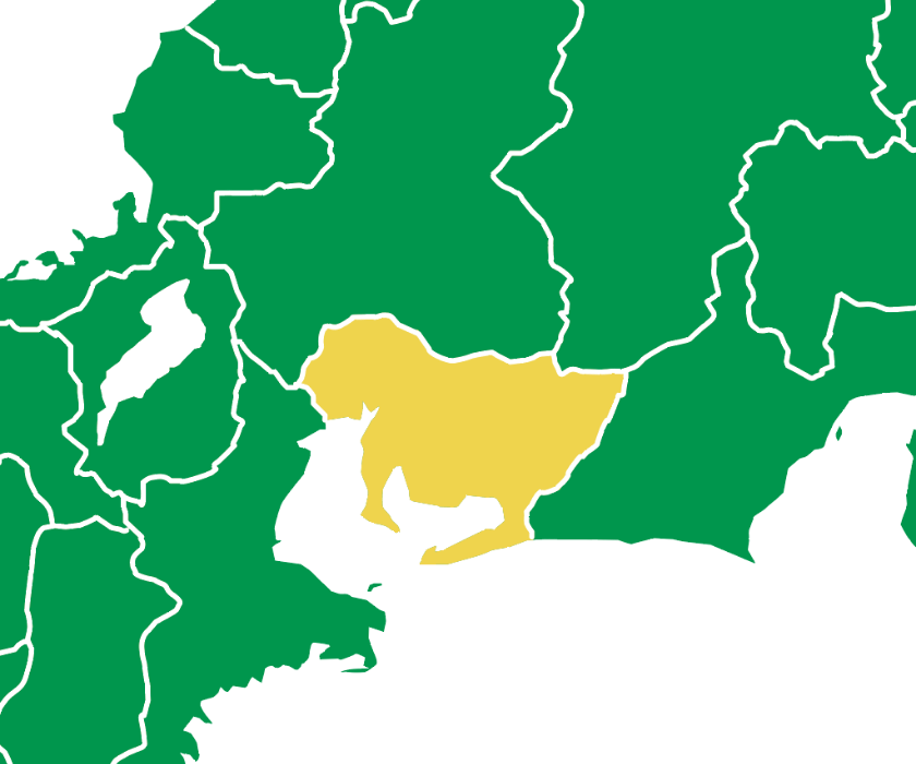 対応可能エリアマップ